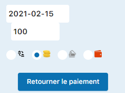 Confirmation du remboursement